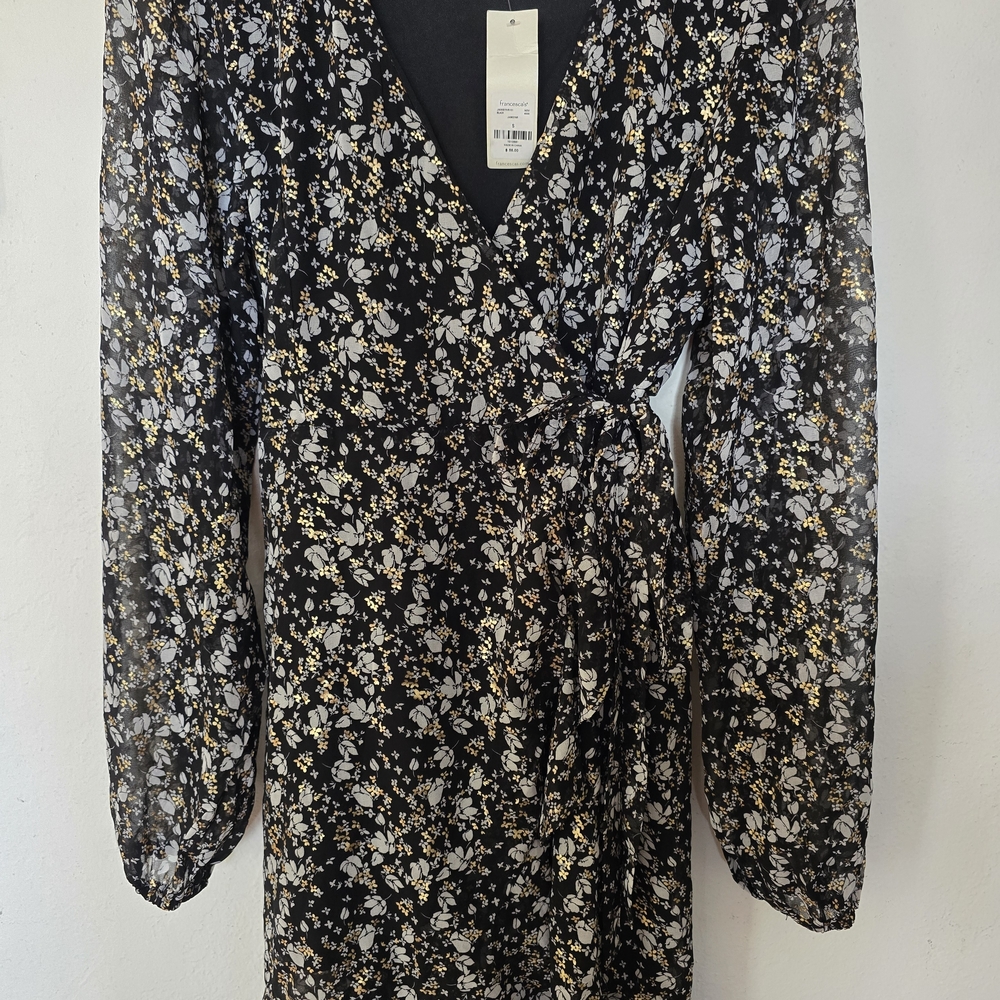 Floral Wrap Dress